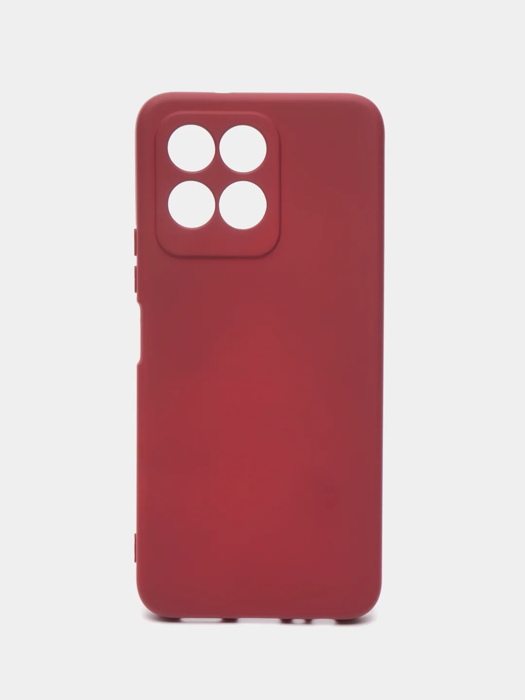 Тёмно-бордовый чехол для Honor X6 / Honor X8 5G (VNE-N41) (Хонор Х6 / Икс Х8 5 Джи), Silicone Case