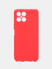 Багровый чехол для Honor X8 4G (Хонор Х8 4Г / Икс 8 / Х8 4 Джи), Silicone Case