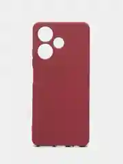 Тёмно-бордовый чехол для Infinix HOT 30 (Инфиникс Хот 30), Silicone Case