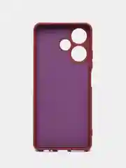 Тёмно-бордовый чехол для Infinix HOT 30 (Инфиникс Хот 30), Silicone Case