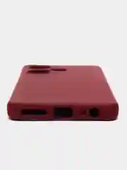Тёмно-бордовый чехол для Infinix HOT 30 (Инфиникс Хот 30), Silicone Case