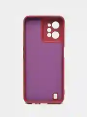 Тёмно-бордовый чехол для Realme C31 (Реалми С31), Silicone Case