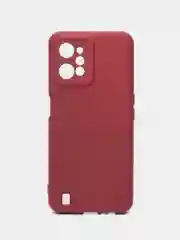Тёмно-бордовый чехол для Realme C31 (Реалми С31), Silicone Case