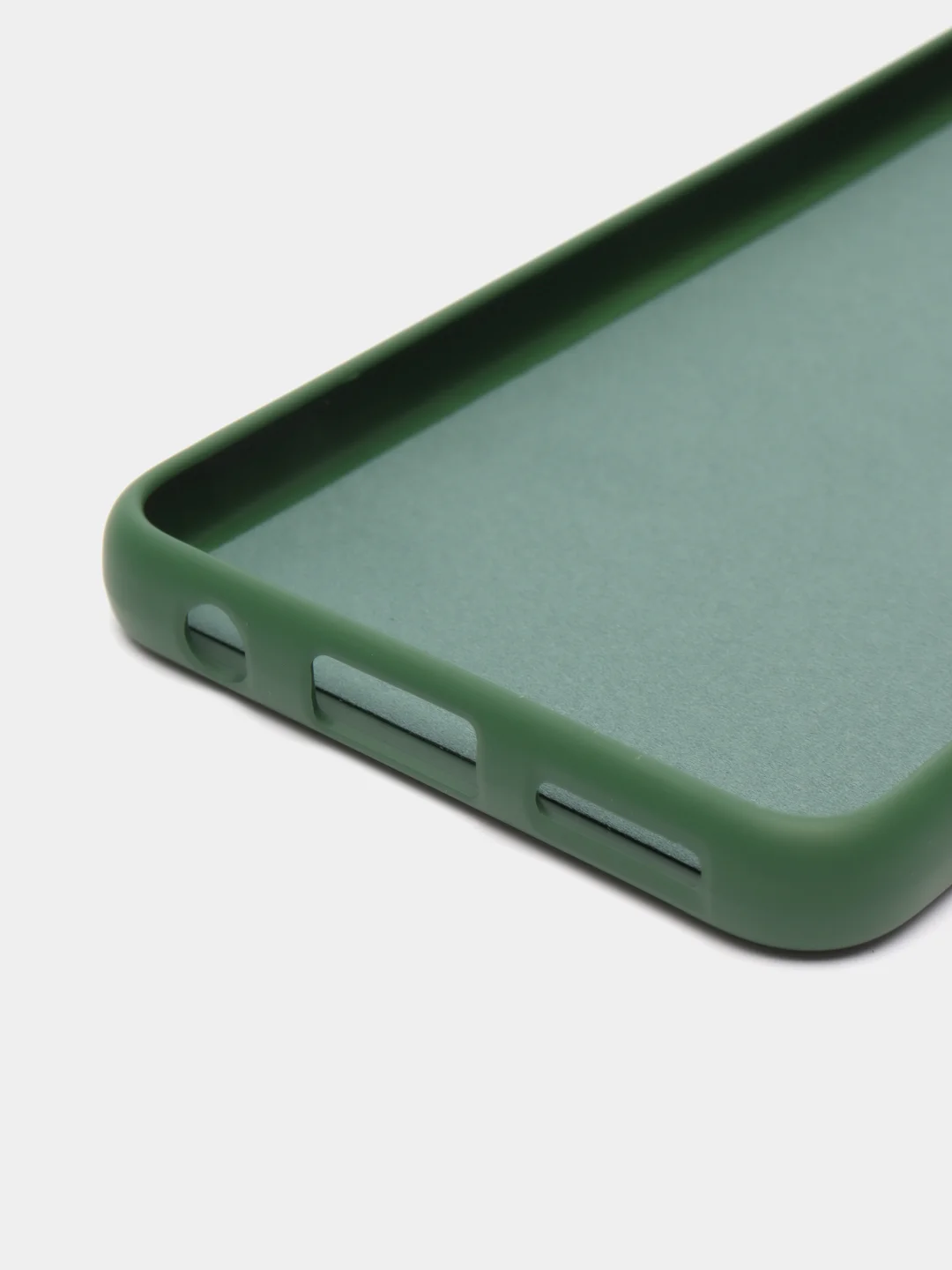 Зеленый силиконовый чехол для Tecno Camon 19 Neo (Техно Камон 19 Нео), Silicone Cover с мягкой подкладкой