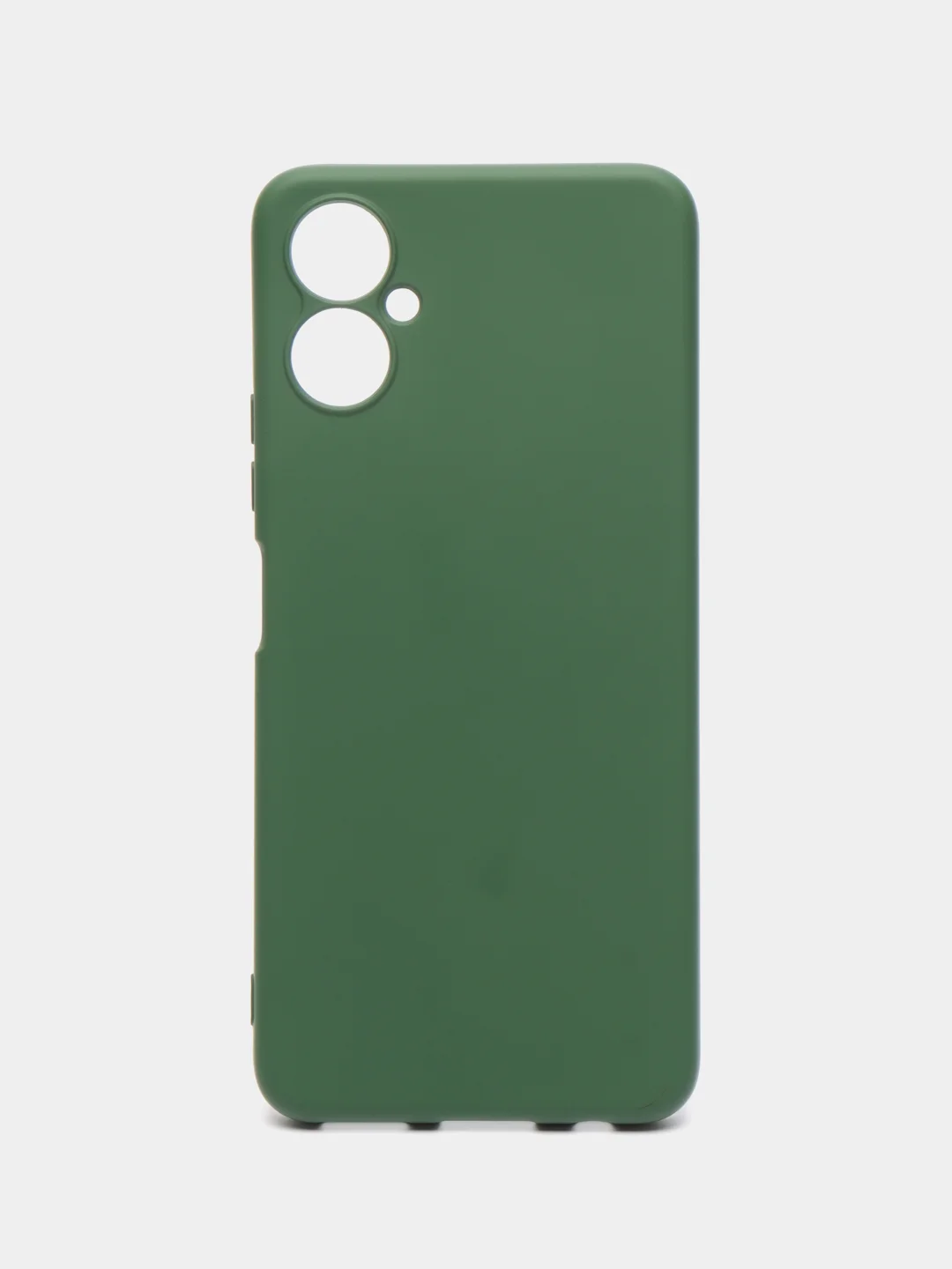 Зеленый силиконовый чехол для Tecno Camon 19 Neo (Техно Камон 19 Нео), Silicone Cover с мягкой подкладкой