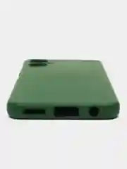 Зеленый силиконовый чехол для Tecno Camon 19 Neo (Техно Камон 19 Нео), Silicone Cover с мягкой подкладкой