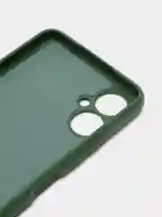 Зеленый силиконовый чехол для Tecno Camon 19 Neo (Техно Камон 19 Нео), Silicone Cover с мягкой подкладкой