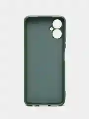 Зеленый силиконовый чехол для Tecno Camon 19 Neo (Техно Камон 19 Нео), Silicone Cover с мягкой подкладкой