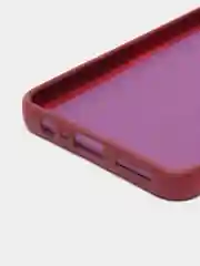 Тёмно-бордовый чехол для Realme C33 (Реалми С33), Silicone Case