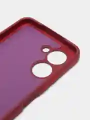 Тёмно-бордовый чехол для Realme C33 (Реалми С33), Silicone Case
