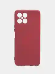Тёмно-бордовый чехол для Honor X8 4G (Хонор Х8 4Г / Икс 8 / Х8 4 Джи), Silicone Case