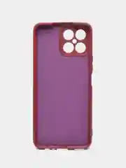 Тёмно-бордовый чехол для Honor X8 4G (Хонор Х8 4Г / Икс 8 / Х8 4 Джи), Silicone Case