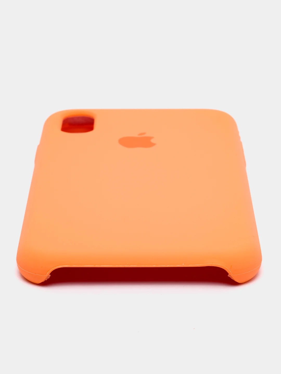 Оранжевый чехол для iPhone 12 11 XR XS 7 8 SE Plus Pro Max силиконовый айфон