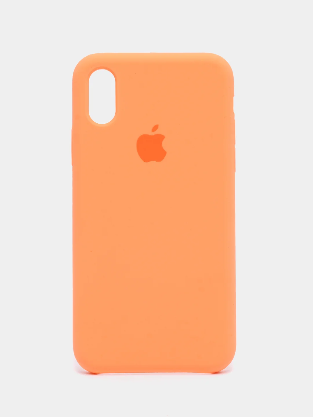 Оранжевый чехол для iPhone 12 11 XR XS 7 8 SE Plus Pro Max силиконовый айфон