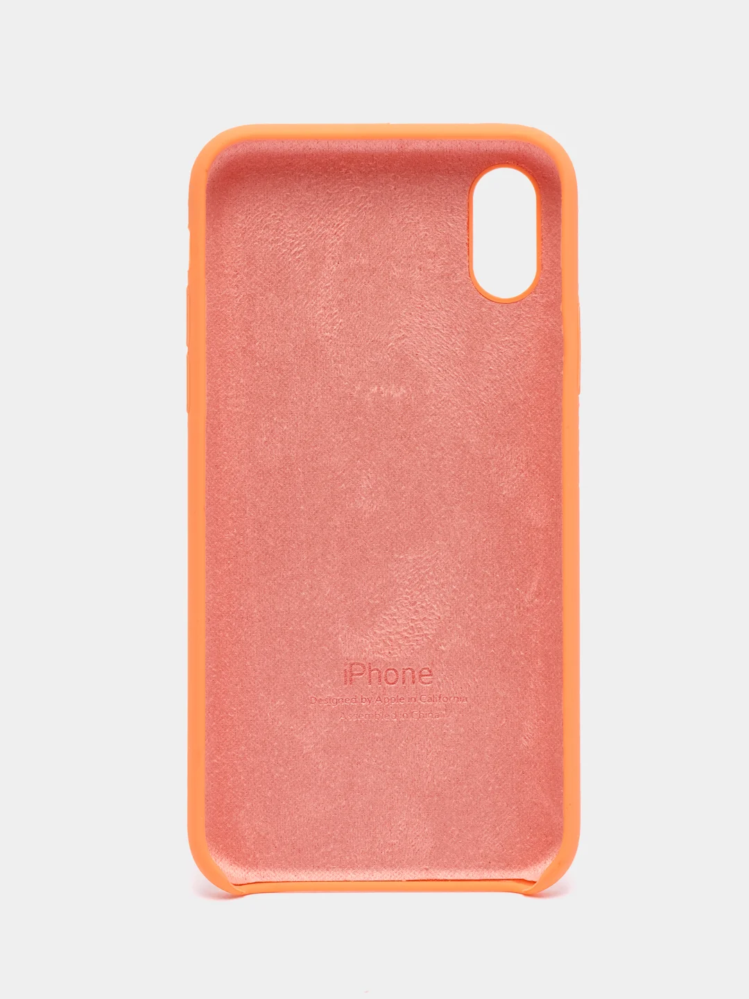 Оранжевый чехол для iPhone 12 11 XR XS 7 8 SE Plus Pro Max силиконовый айфон
