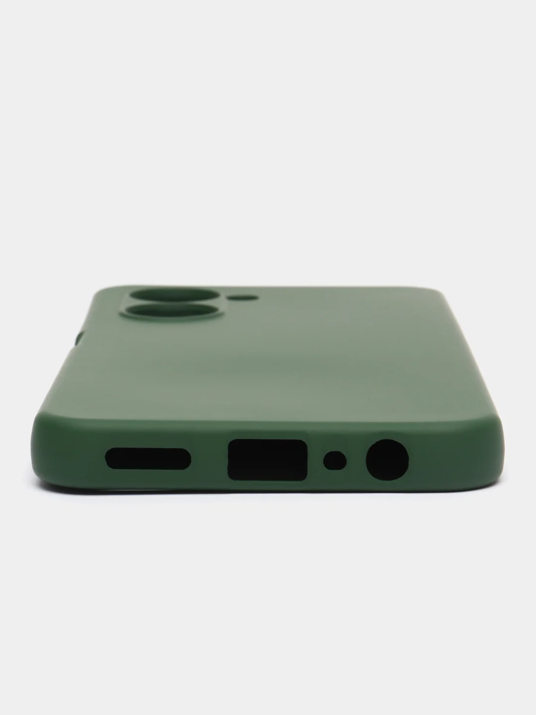 Зеленый чехол для Realme C33 (Реалми С33), Silicone Case