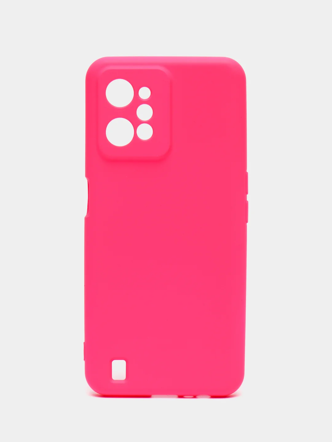 Фуксия чехол для Realme C31 (Реалми С31), Silicone Case