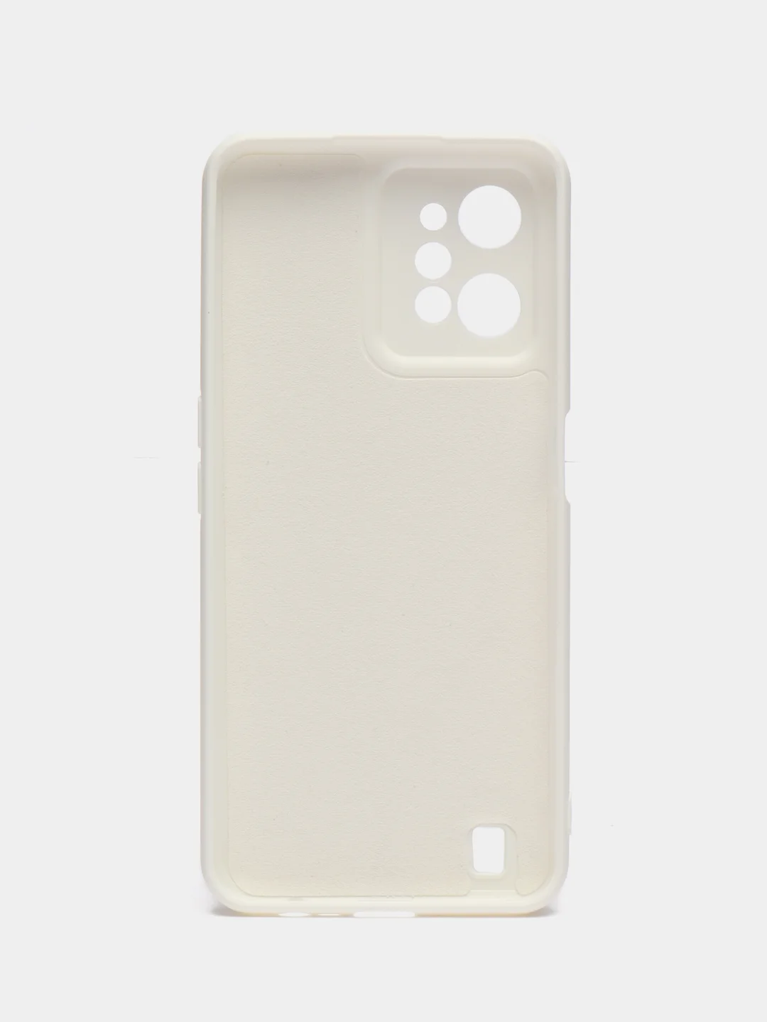 Белый чехол для Realme C31 (Реалми С31), Silicone Case