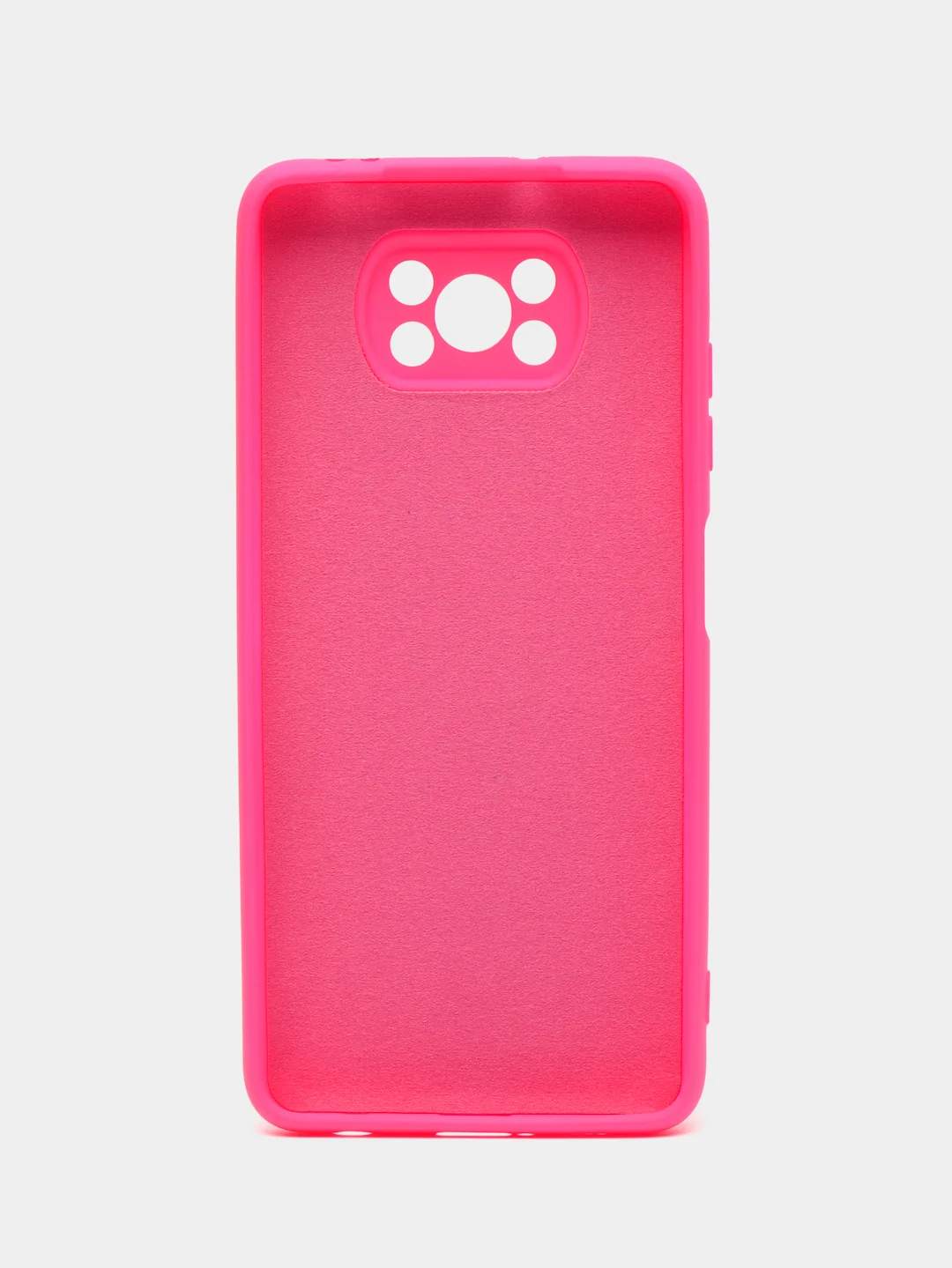Фуксия чехол для Xiaomi Poco X3 NFS / Poco X3 Pro (Сяоми Поко Х3 НФС / Икс 3 Про), Silicone Case