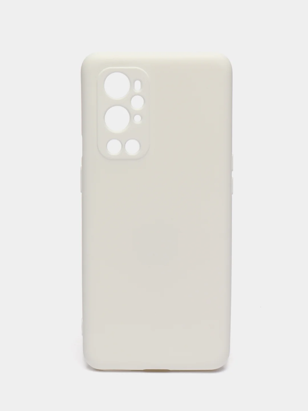 Белый чехол для OnePlus 9 Pro (Ван Плюс 9 Про), с мягкой подкладкой