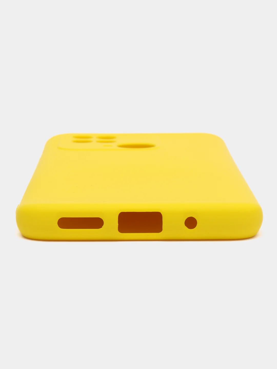 Желтый чехол для Xiaomi Redmi 10C / Poco C40 (Сяоми Редми 10С / Поко С40), с мягкой подкладкой