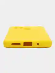 Желтый чехол для Xiaomi Redmi 10C / Poco C40 (Сяоми Редми 10С / Поко С40), с мягкой подкладкой