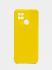 Желтый чехол для Xiaomi Redmi 10C / Poco C40 (Сяоми Редми 10С / Поко С40), с мягкой подкладкой