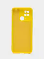 Желтый чехол для Xiaomi Redmi 10C / Poco C40 (Сяоми Редми 10С / Поко С40), с мягкой подкладкой
