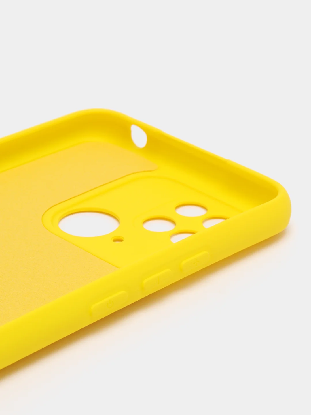 Желтый чехол для Xiaomi Redmi 10C / Poco C40 (Сяоми Редми 10С / Поко С40), с мягкой подкладкой