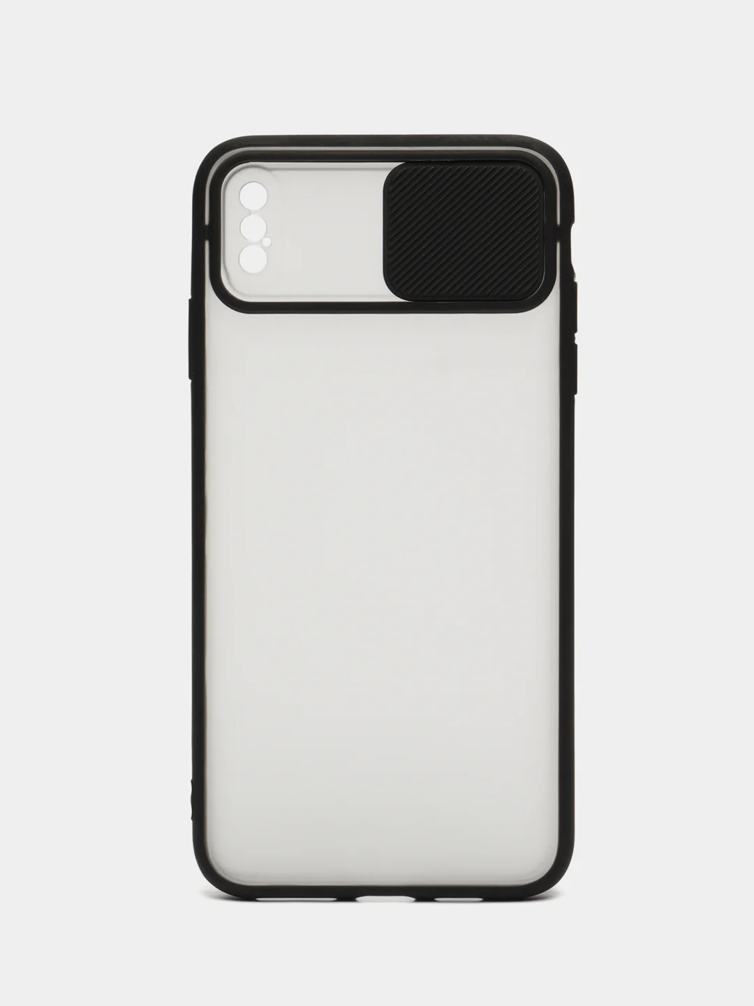 Черный чехол с защитой камеры iPhone 7+, 8+, XS, XR, 11 Pro, Max, Xiaomi Redmi 9A, 9 Note, 9T, Mi Lite