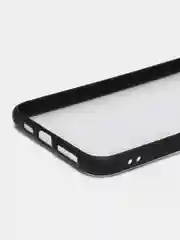 Черный чехол с защитой камеры iPhone 7+, 8+, XS, XR, 11 Pro, Max, Xiaomi Redmi 9A, 9 Note, 9T, Mi Lite