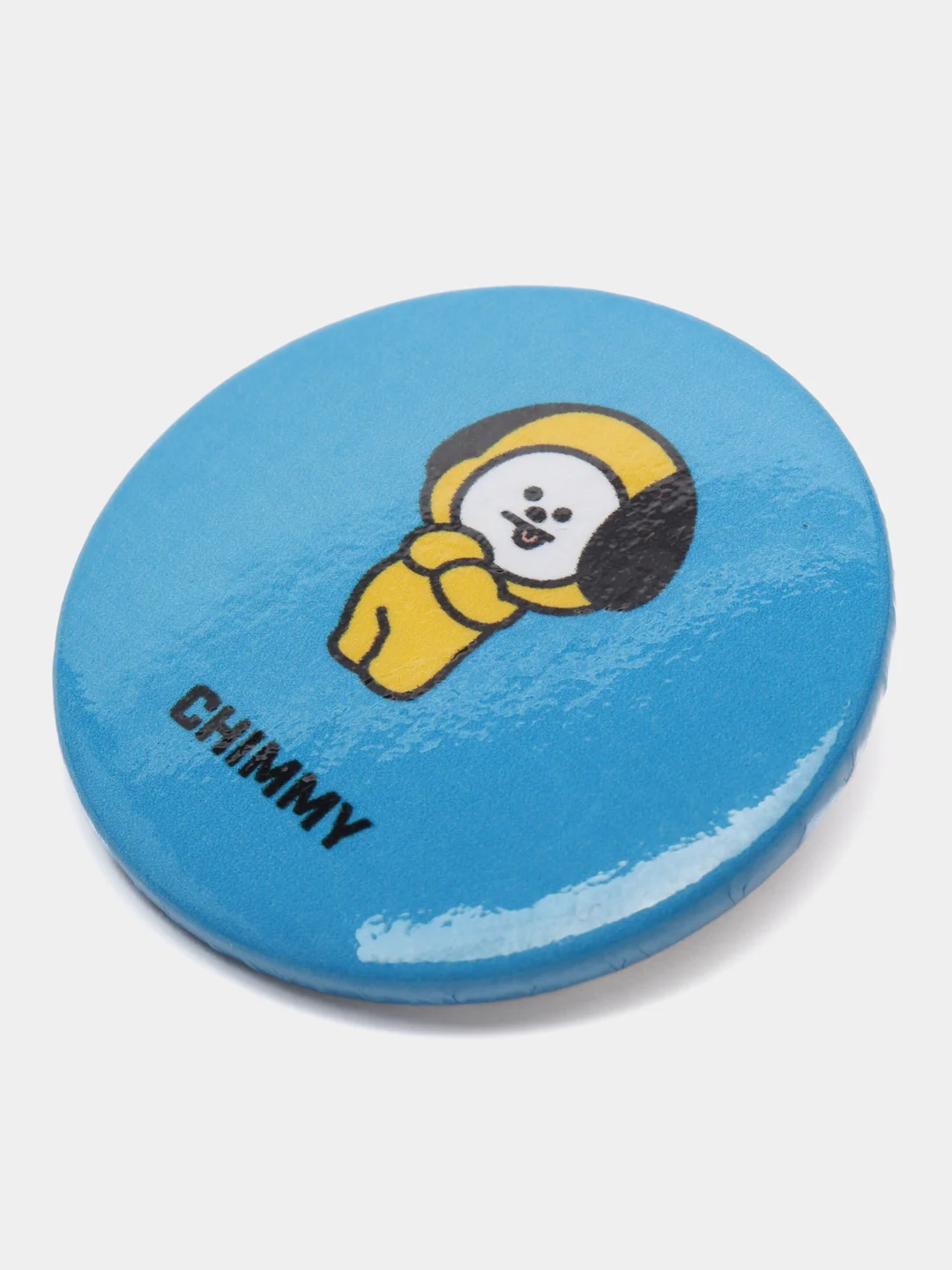 Лимонный k-pop значки "BT21" "BTS"  маленькие 38мм