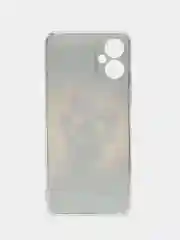 Индиго чехол на Tecno Spark 9 Pro / Текно Спарк 9 Про прозрачный, с рисунком, защита камеры
