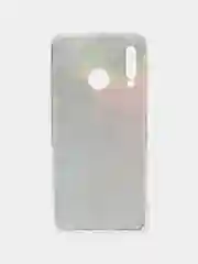 Пурпурный чехол на Huawei P30 Lite/Honor 20S/20 Lite 2020 / Хонор 20 Lite прозрачный, с рисунком