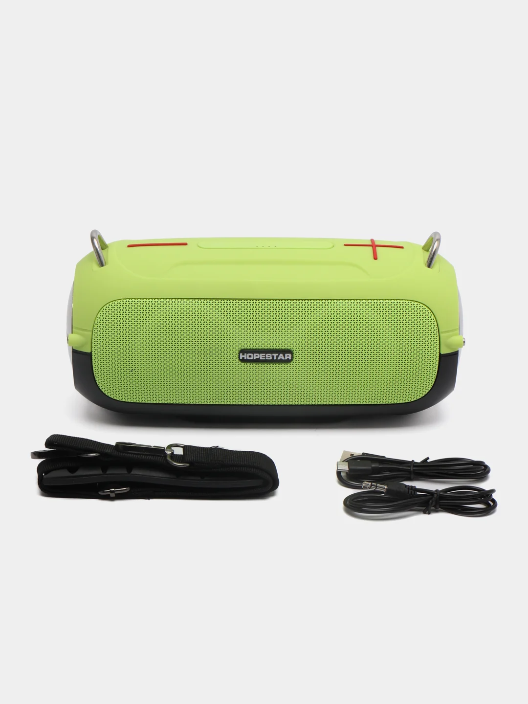 Зеленый портативная беспроводная колонка Hopestar A41 Party