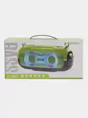 Зеленый портативная беспроводная колонка Hopestar A41 Party