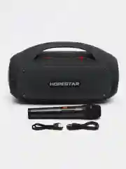 Серый портативная беспроводная колонка Hopestar A50, мощность 80W