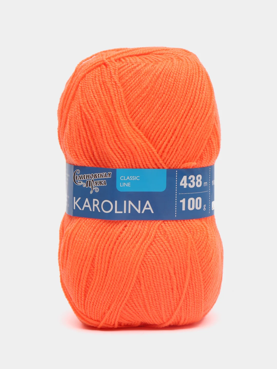 Манго семеновская пряжа "Каролина", акрил, 100 г, 438 м