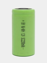 Аккумулятор Ni-MH SC 2200mah 1,2V, пластиковая оболочка