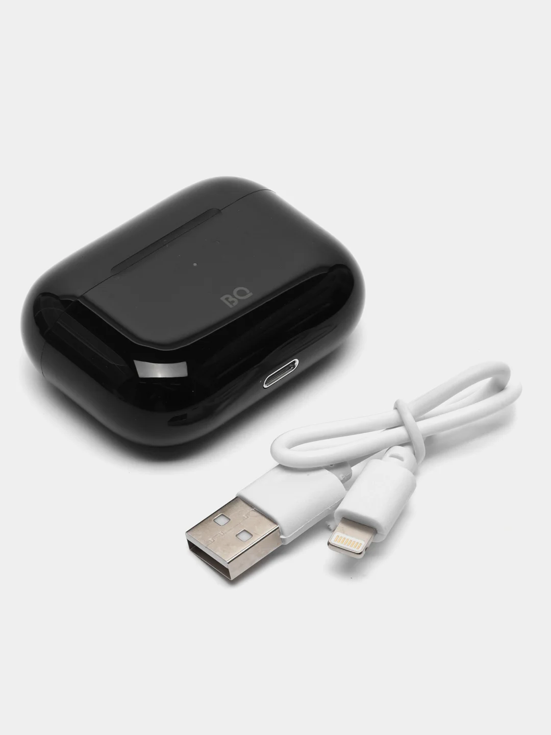 Черный bluetooth наушники BQ BHS-07