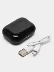 Черный bluetooth наушники BQ BHS-07
