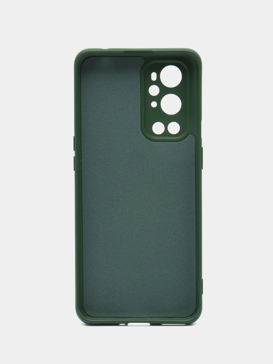 Зеленый чехол для OnePlus 9 Pro (Ван Плюс 9 Про), с мягкой подкладкой