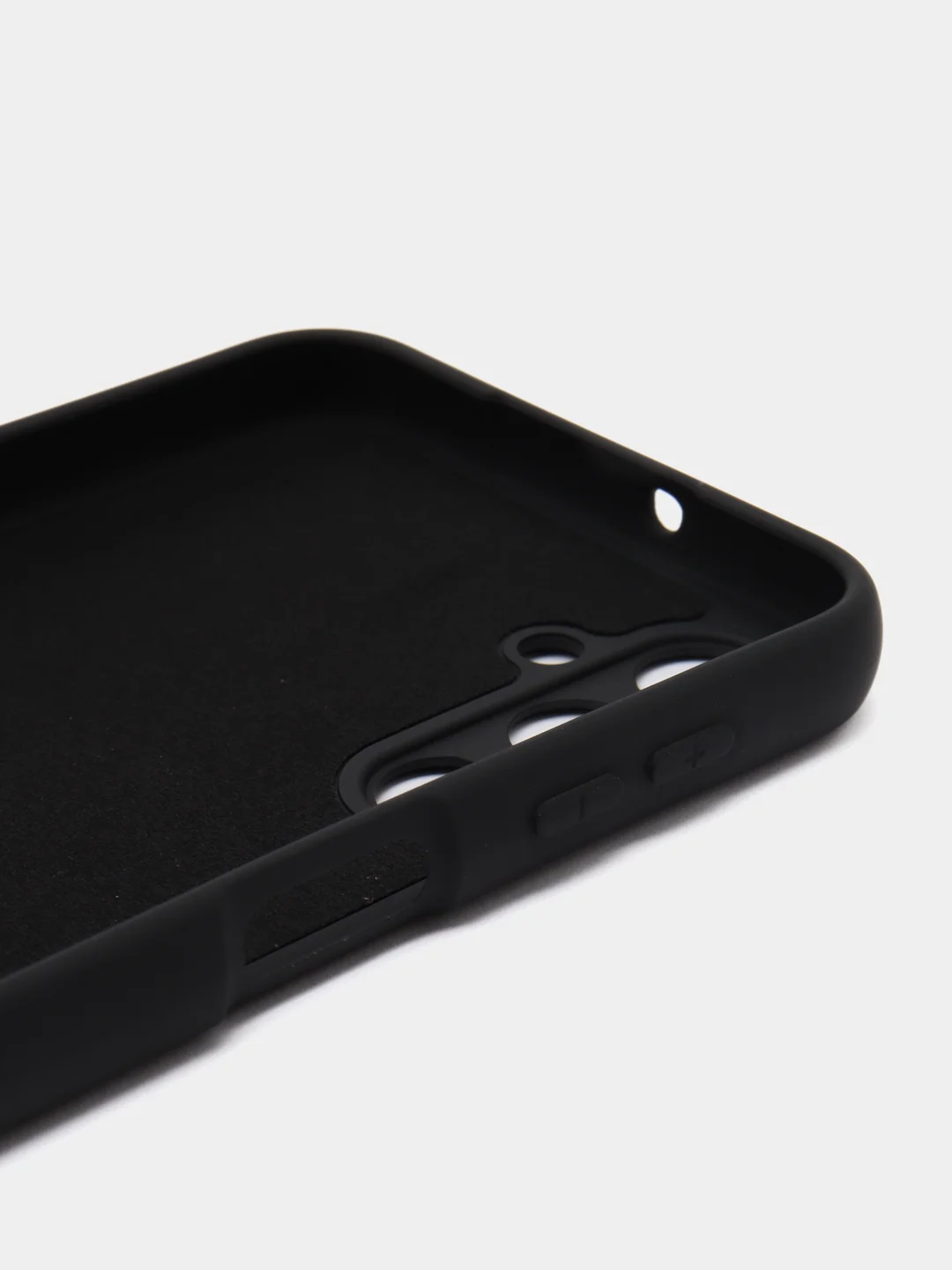 Черный чехол для Samsung Galaxy A24 (Самсунг Галакси А24), Silicone case