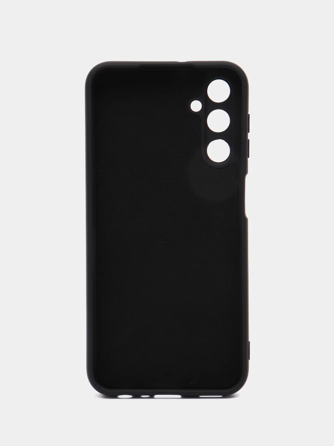 Черный чехол для Samsung Galaxy A24 (Самсунг Галакси А24), Silicone case