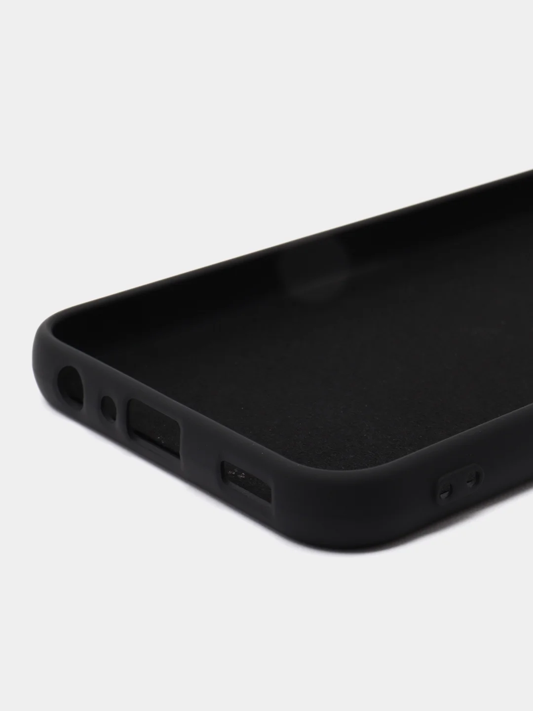 Черный чехол для Samsung Galaxy A24 (Самсунг Галакси А24), Silicone case