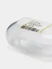 Пурпурный чехол для Apple AirPods Pro 2 силиконовый прозрачный с принтом Nike, Nasa (Найк, Наса))