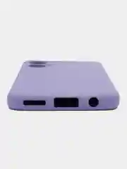 Лавандовый силиконовый чехол для Tecno Camon 19 Neo (Техно Камон 19 Нео), Silicone Cover с мягкой подкладкой