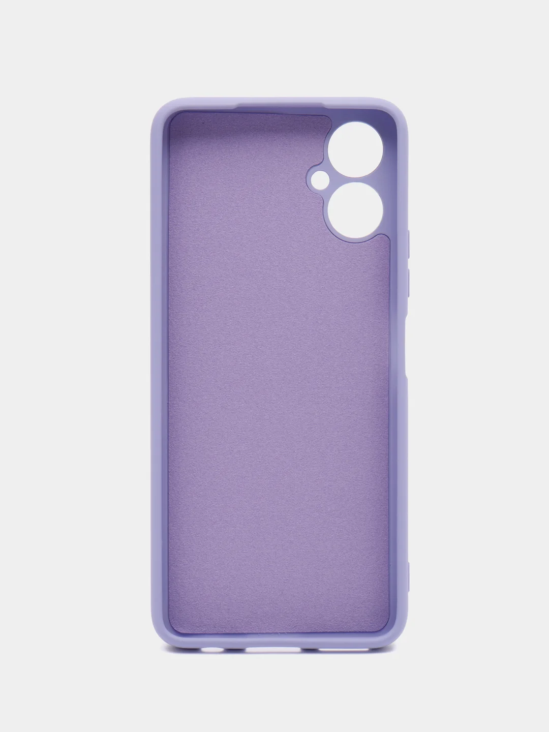 Лавандовый силиконовый чехол для Tecno Camon 19 Neo (Техно Камон 19 Нео), Silicone Cover с мягкой подкладкой