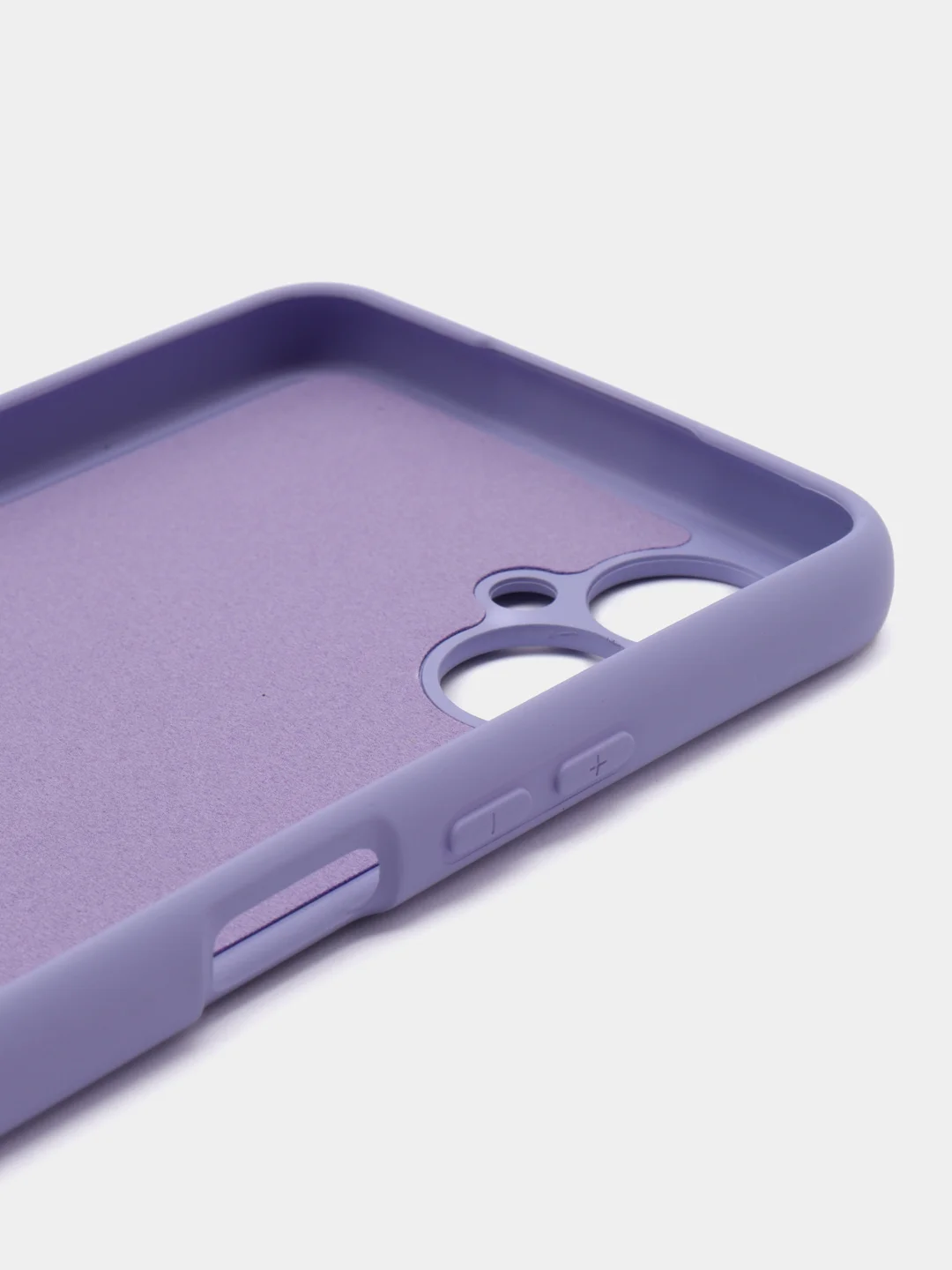 Лавандовый силиконовый чехол для Tecno Camon 19 Neo (Техно Камон 19 Нео), Silicone Cover с мягкой подкладкой