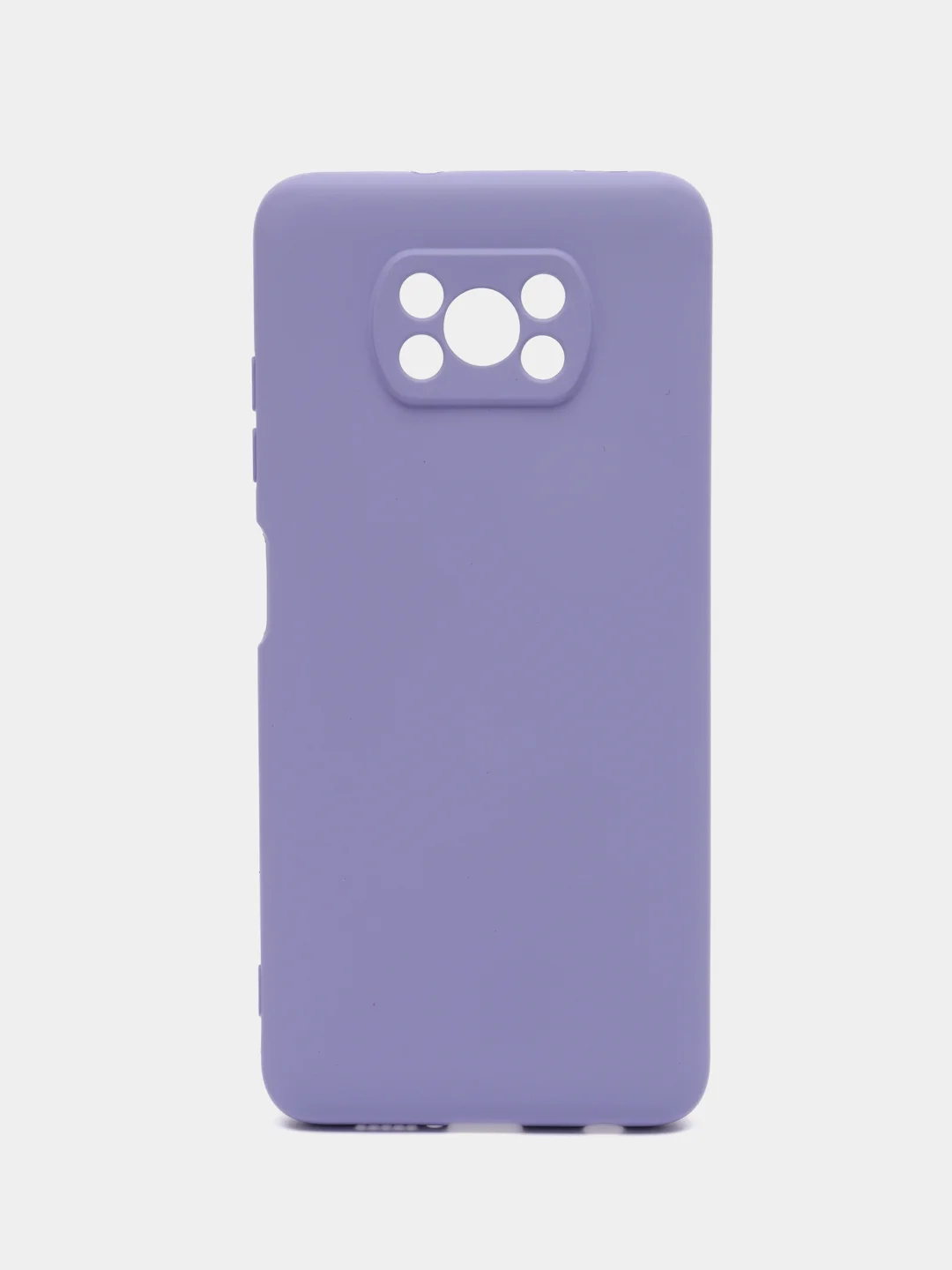 Лавандовый чехол для Xiaomi Poco X3 NFS / Poco X3 Pro (Сяоми Поко Х3 НФС / Икс 3 Про), Silicone Case